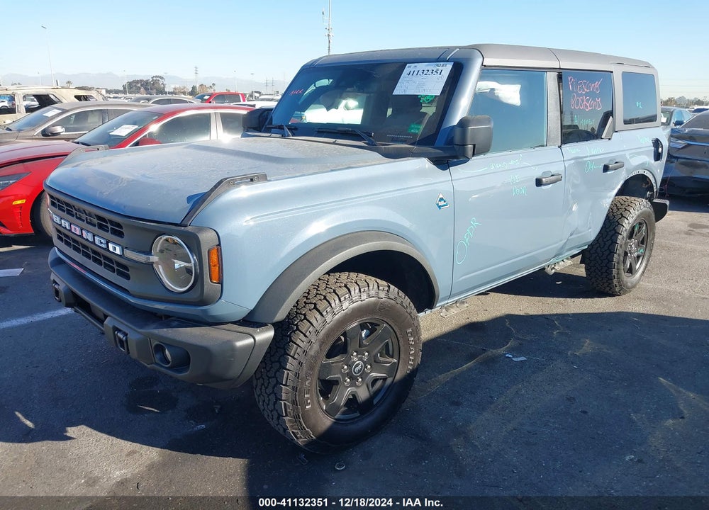 2024 FORD BRONCO BLACK DIAMOND VIN: 1FMEE1BP2RLA06476