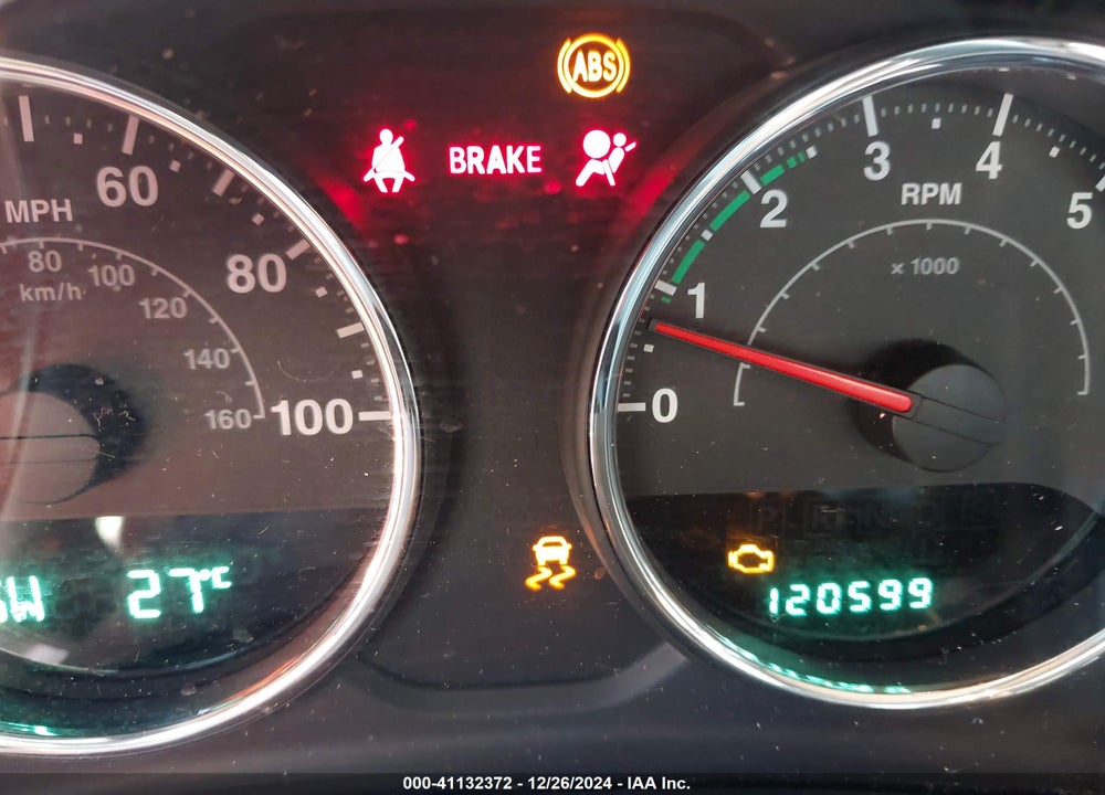 2012 JEEP WRANGLER SPORT VIN: 1C4AJWAG0CL147468