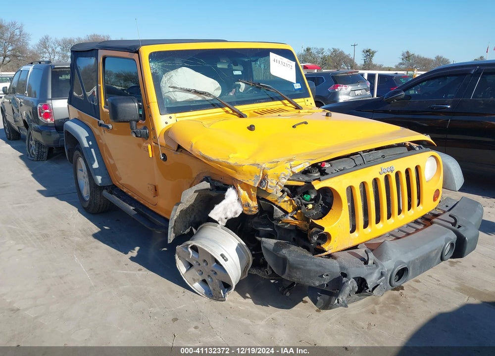 2012 JEEP WRANGLER SPORT VIN: 1C4AJWAG0CL147468