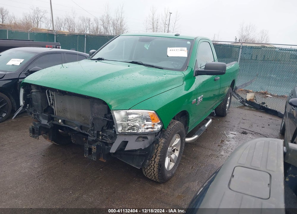 2019 RAM 1500 CLASSIC TRADESMAN 4X4 8' BOX VIN: 3C6JR7DT8KG506785