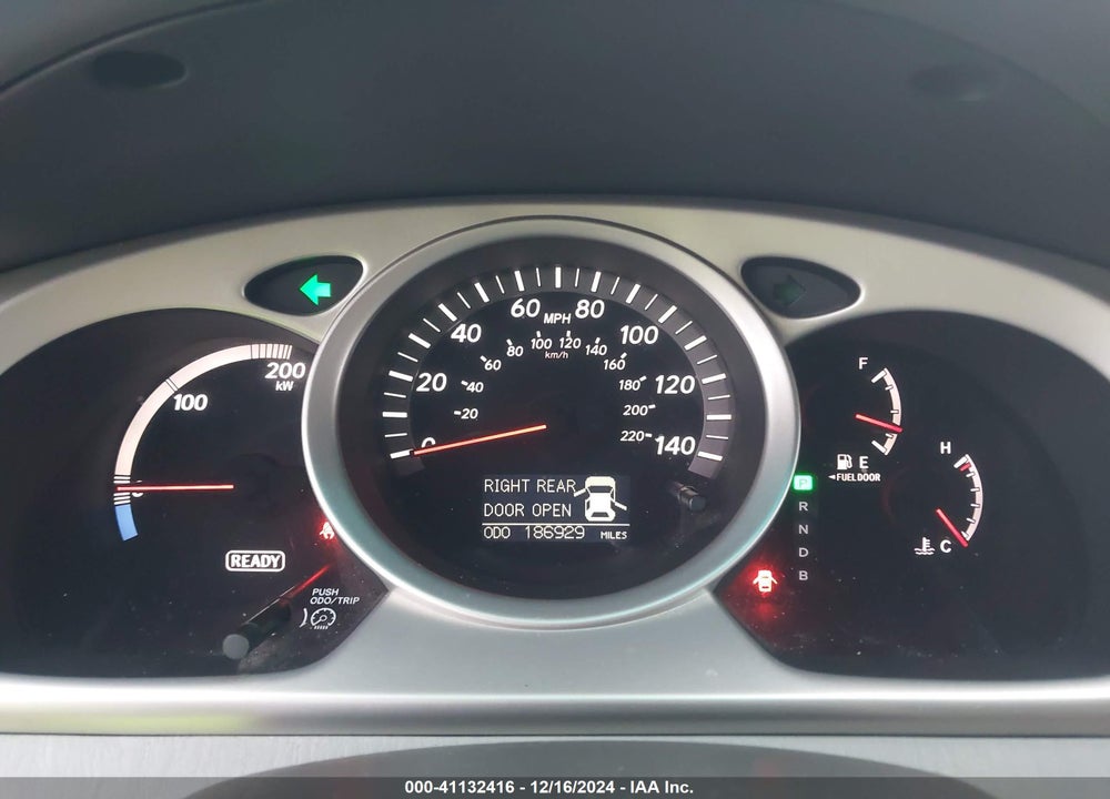 2006 TOYOTA HIGHLANDER HYBRID LIMITED V6 VIN: JTEEW21A760030284