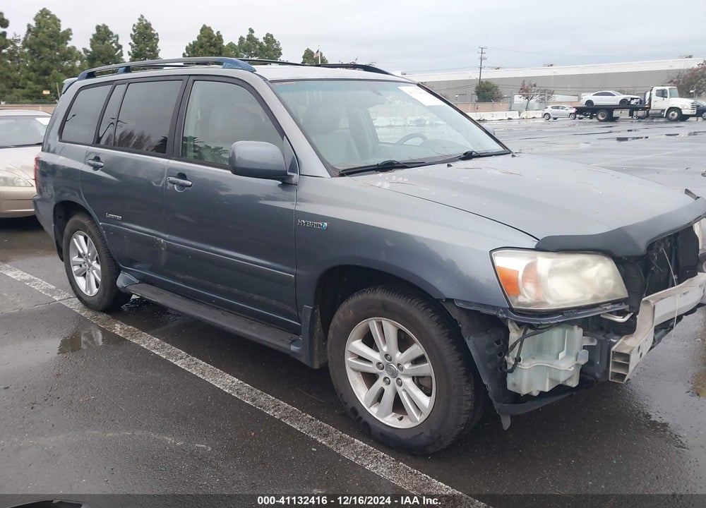 2006 TOYOTA HIGHLANDER HYBRID LIMITED V6 VIN: JTEEW21A760030284