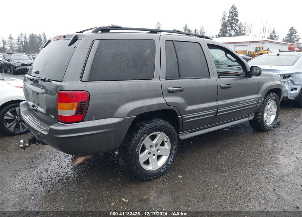 2003 JEEP GRAND CHEROKEE OVERLAND VIN: 1J8GW68J93C534316