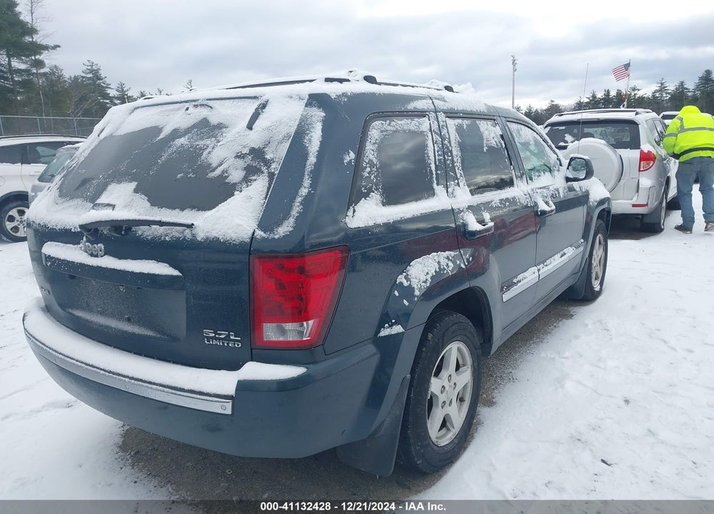 2005 JEEP GRAND CHEROKEE LIMITED VIN: 1J8HR58235C572190