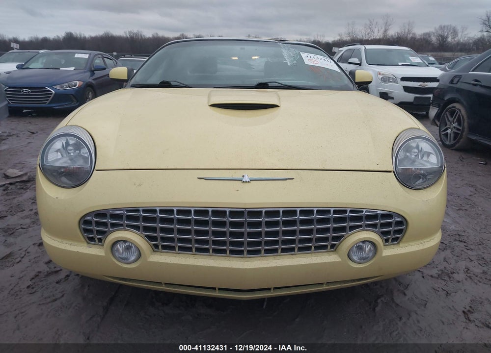 2002 FORD THUNDERBIRD VIN: 1FAHP60A02Y117758