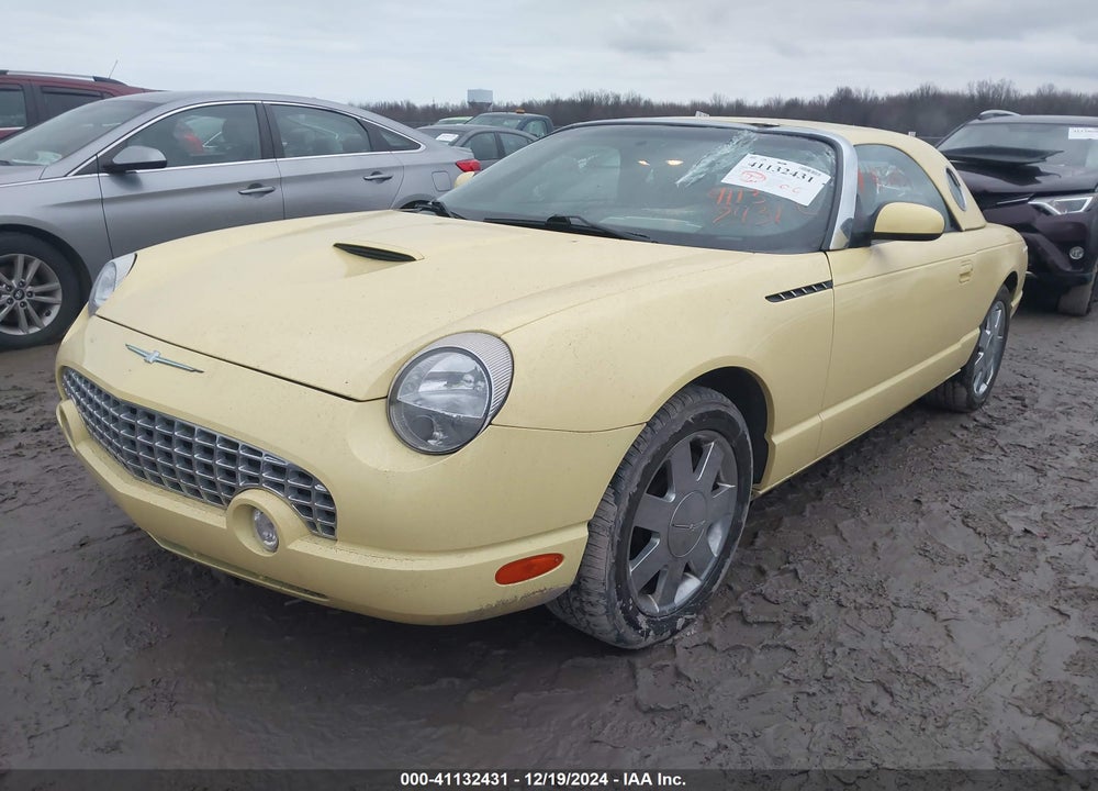 2002 FORD THUNDERBIRD VIN: 1FAHP60A02Y117758