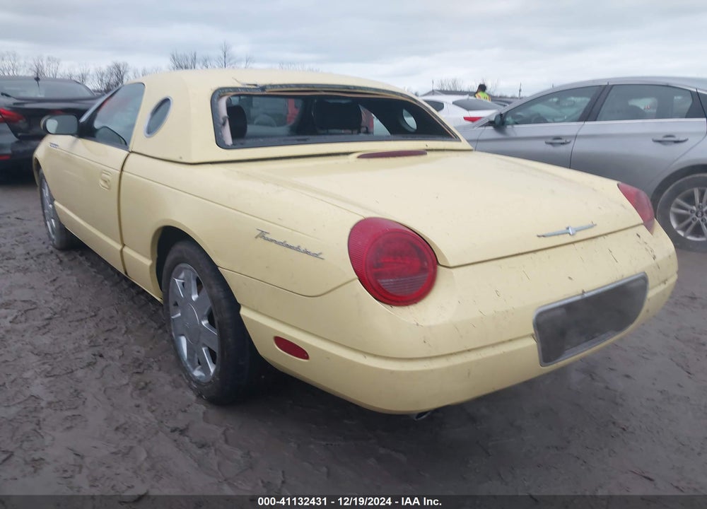 2002 FORD THUNDERBIRD VIN: 1FAHP60A02Y117758