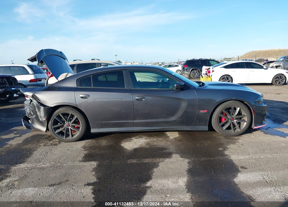 2019 DODGE CHARGER SCAT PACK RWD VIN: 2C3CDXGJ0KH661880