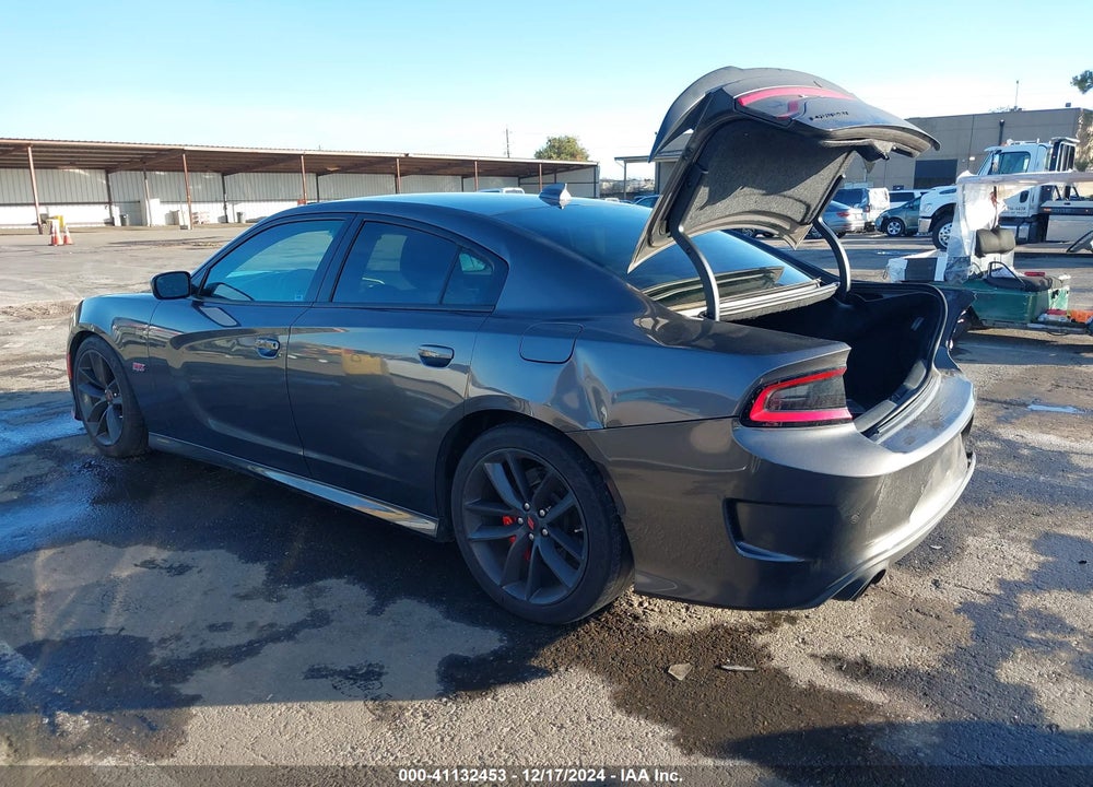 2019 DODGE CHARGER SCAT PACK RWD VIN: 2C3CDXGJ0KH661880