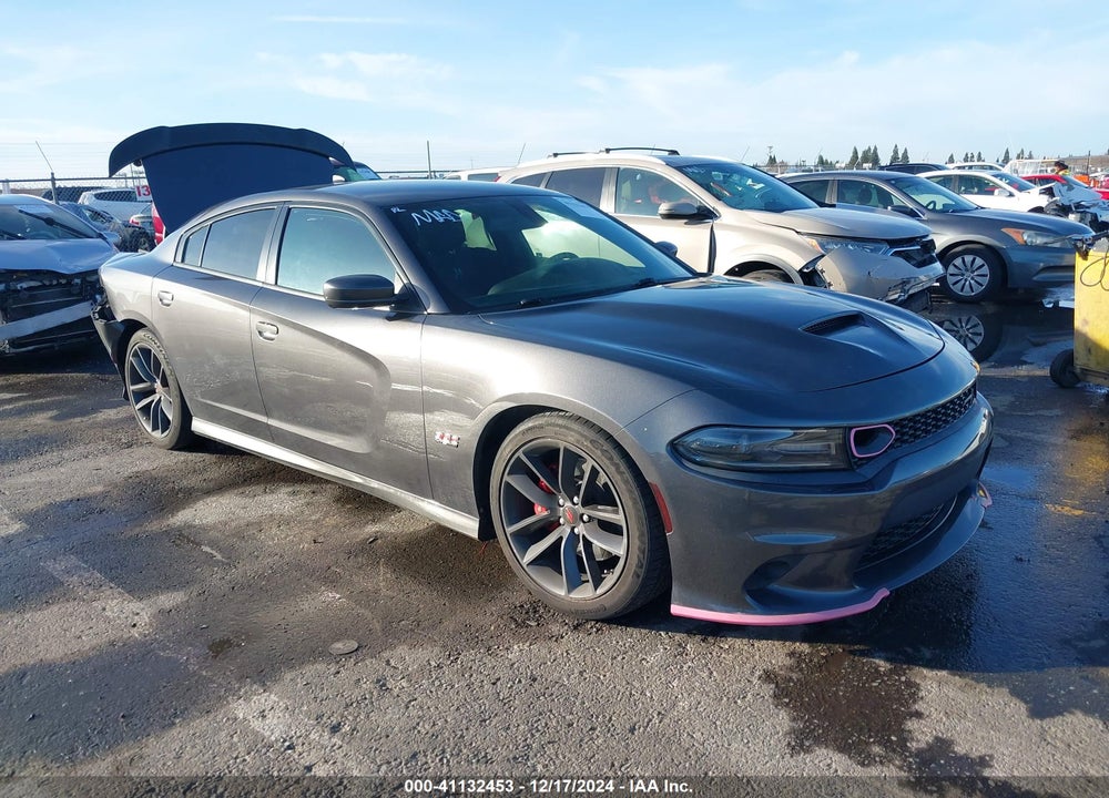 2019 DODGE CHARGER SCAT PACK RWD VIN: 2C3CDXGJ0KH661880