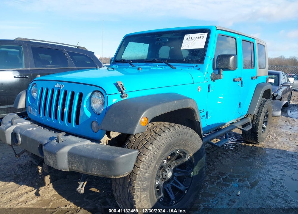 2017 JEEP WRANGLER UNLIMITED SPORT 4X4 VIN: 1C4BJWDG5HL630901