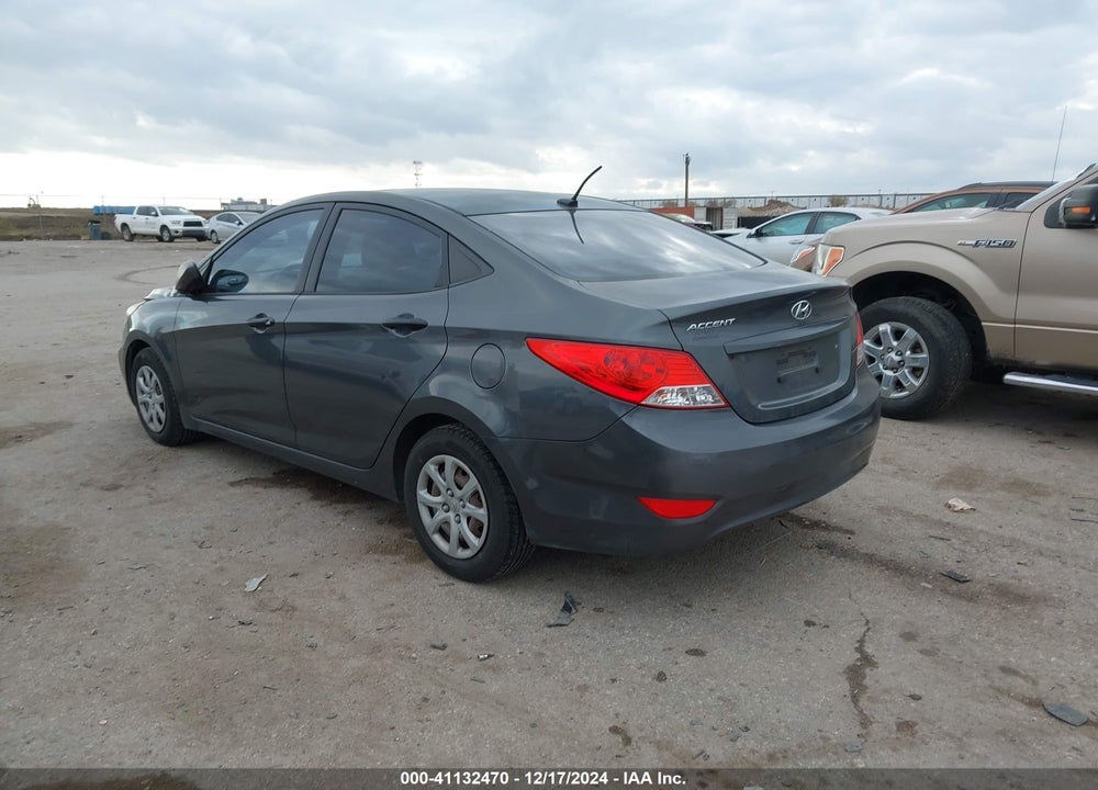 2012 HYUNDAI ACCENT GLS VIN: KMHCT4AE1CU046063