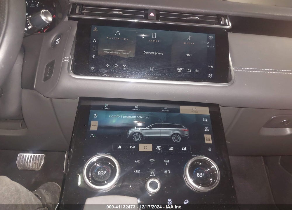 2021 LAND ROVER RANGE ROVER VELAR P400 R-DYNAMIC HSE VIN: SALYM2FU8MA307809