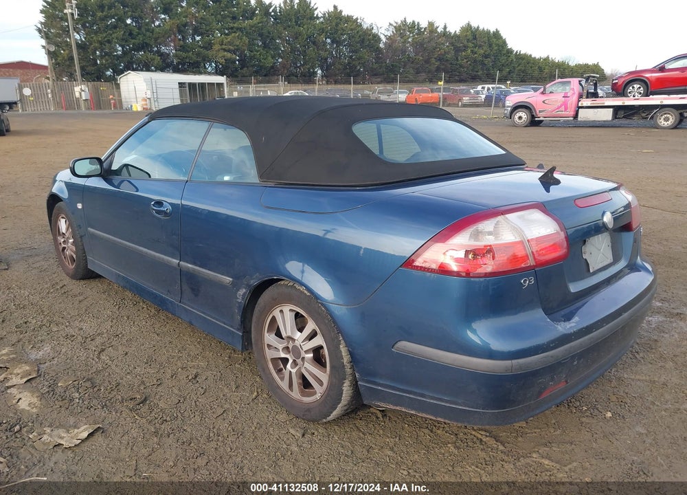 2006 SAAB 9-3 2.0T VIN: YS3FD79Y366001609