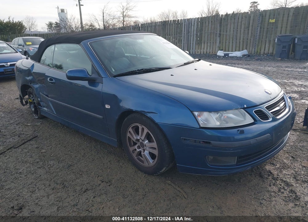 2006 SAAB 9-3 2.0T VIN: YS3FD79Y366001609