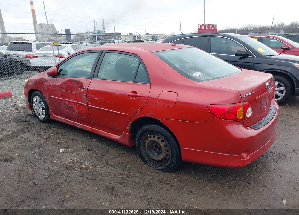 2009 TOYOTA COROLLA S VIN: 1NXBU40EX9Z029300