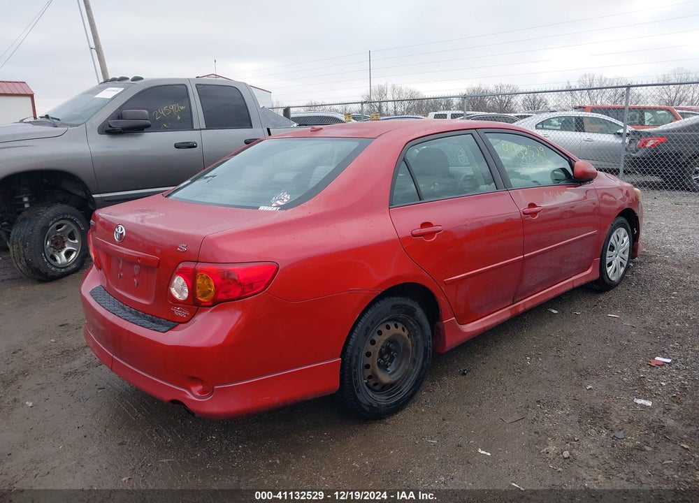 2009 TOYOTA COROLLA S VIN: 1NXBU40EX9Z029300