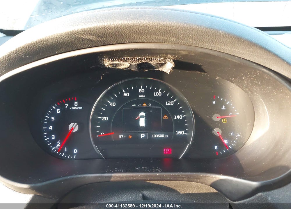 2016 KIA SORENTO 3.3L EX VIN: 5XYPHDA54GG124012