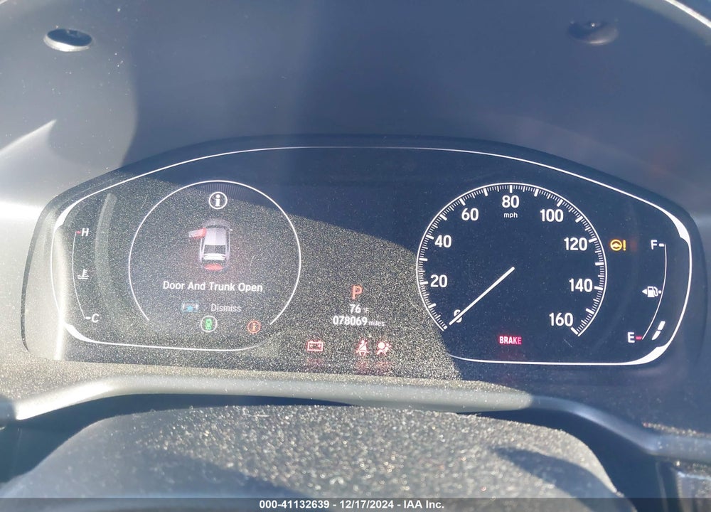 2020 HONDA ACCORD VIN: 1HGCV1F35LA133732