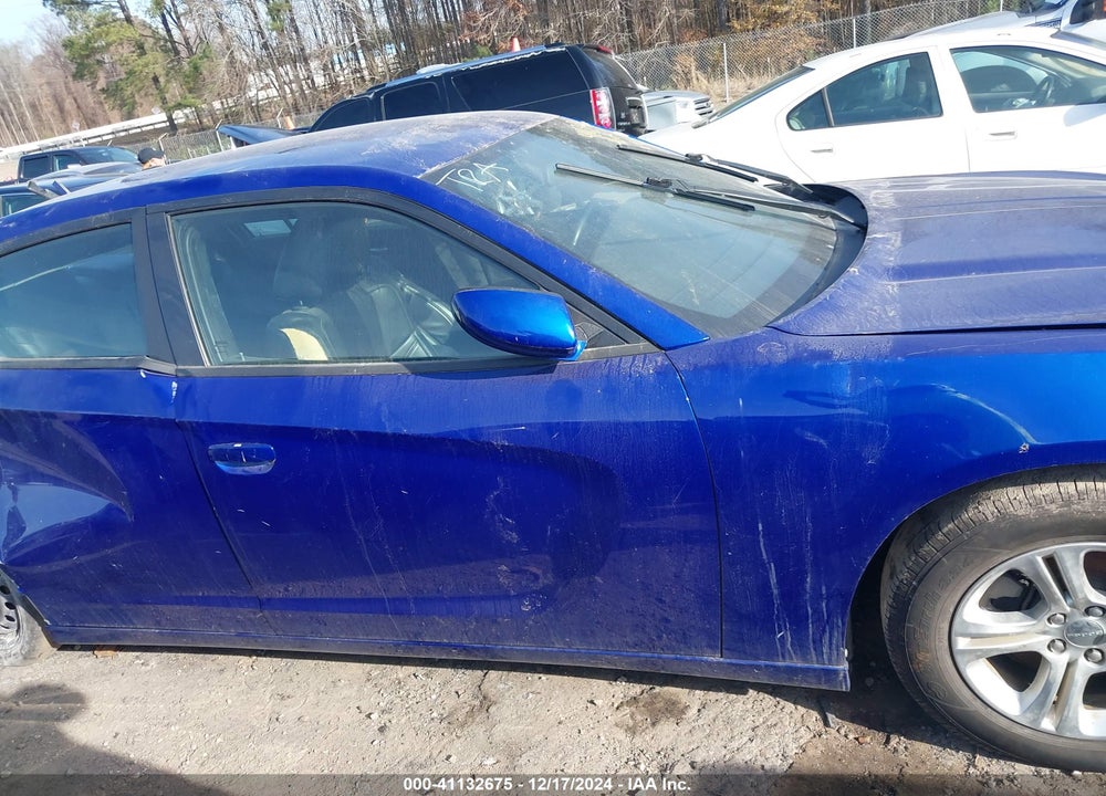 2021 DODGE CHARGER SXT RWD VIN: 2C3CDXBG1MH624402