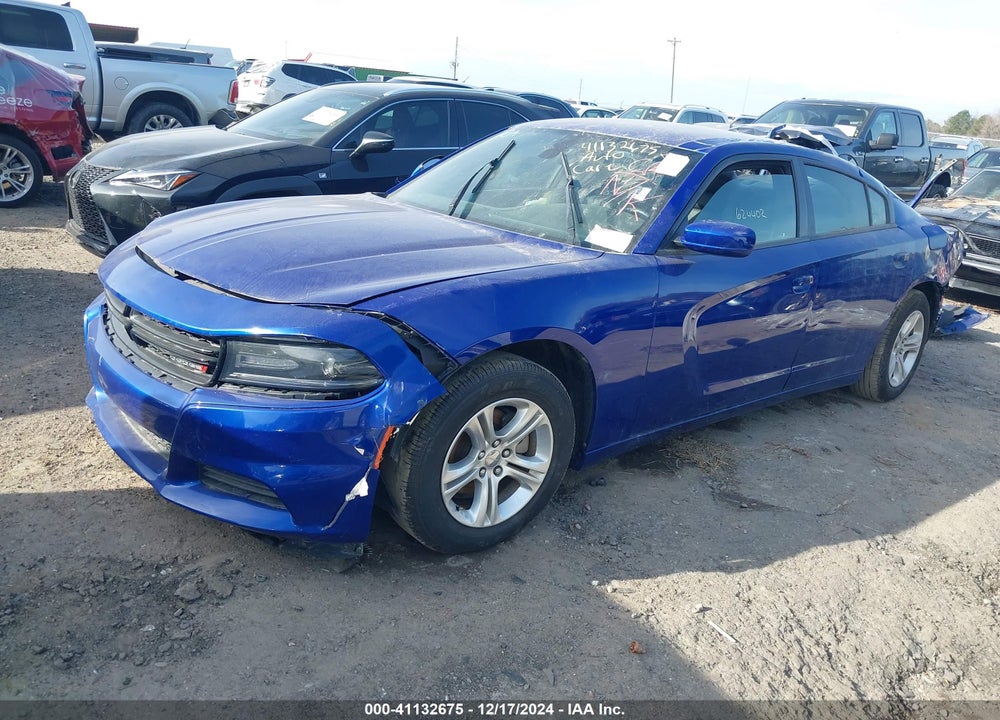 2021 DODGE CHARGER SXT RWD VIN: 2C3CDXBG1MH624402
