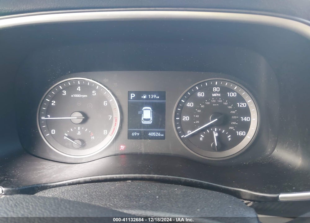 2019 HYUNDAI TUCSON SEL VIN: KM8J33AL5KU901426