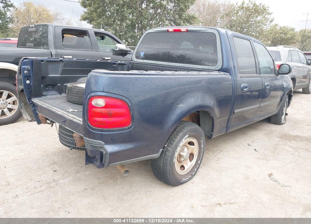 2003 FORD F-150 LARIAT/XLT VIN: 1FTRW07603KD84936
