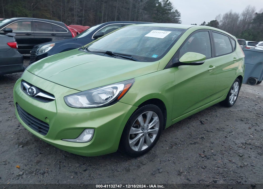 2013 HYUNDAI ACCENT SE VIN: KMHCU5AE5DU104938