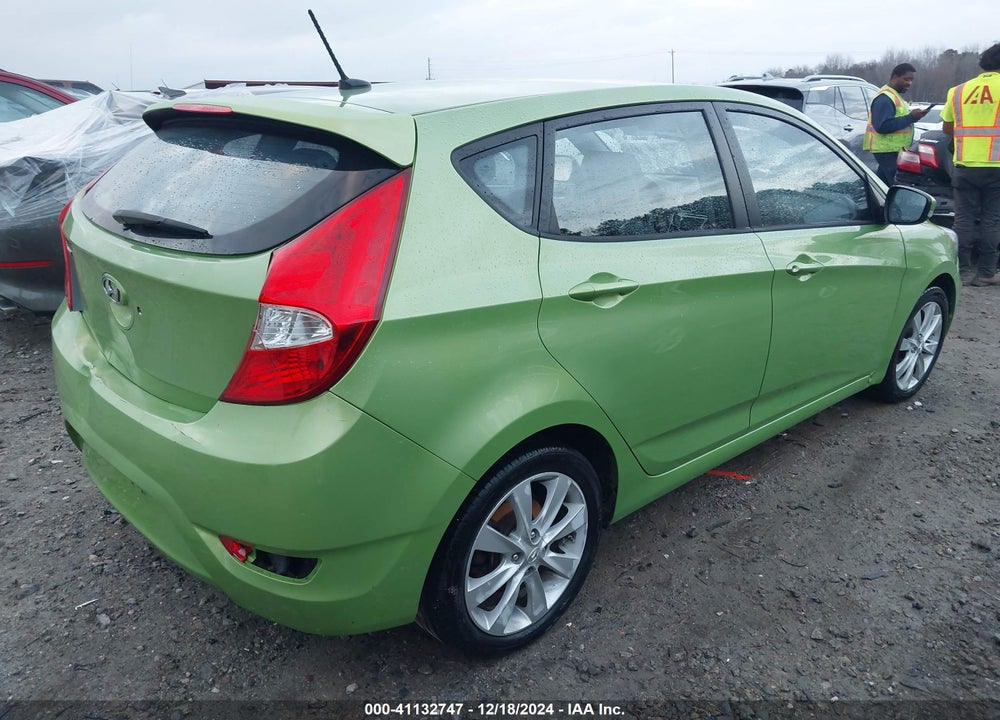 2013 HYUNDAI ACCENT SE VIN: KMHCU5AE5DU104938