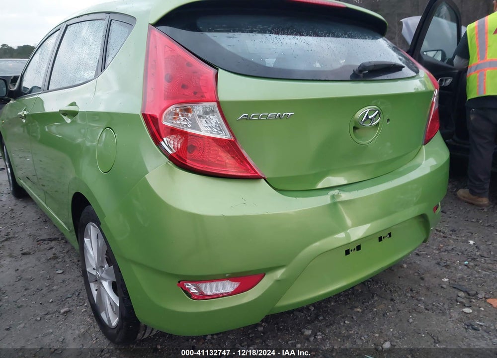 2013 HYUNDAI ACCENT SE VIN: KMHCU5AE5DU104938