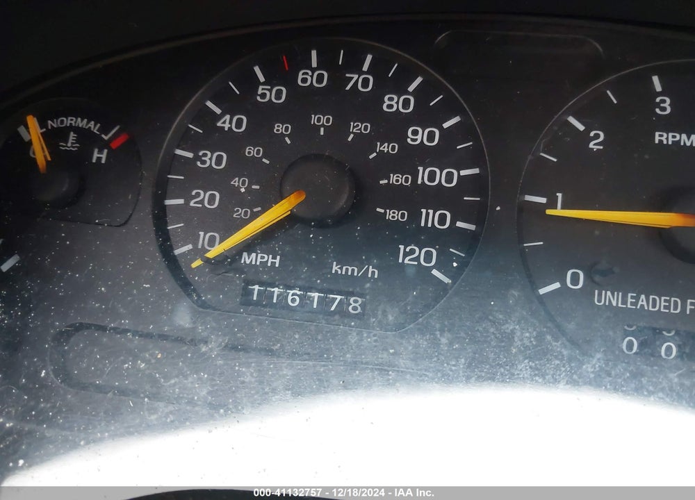 1994 FORD MUSTANG VIN: 1FALP4040RF105768