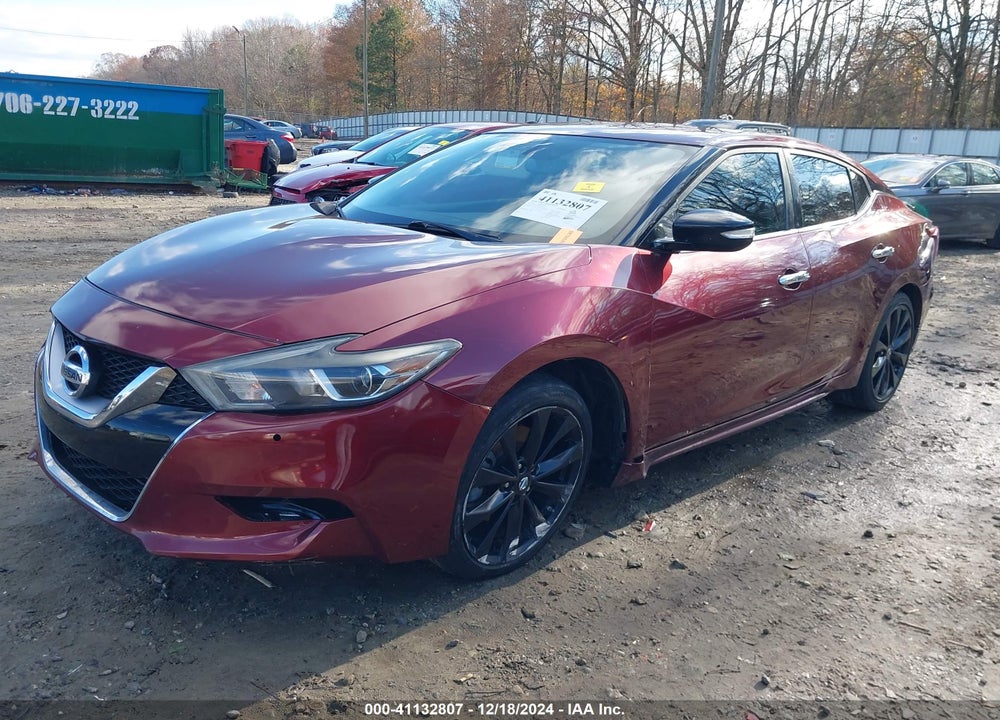 2016 NISSAN MAXIMA 3.5 SR VIN: 1N4AA6AP2GC444110