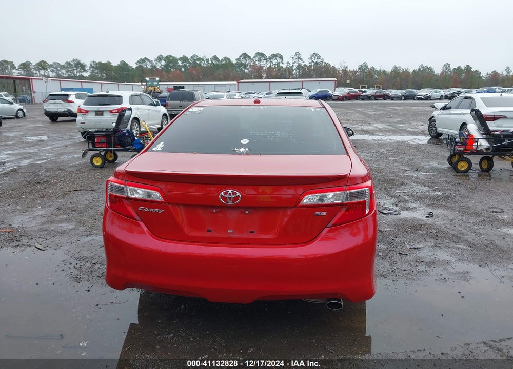 2012 TOYOTA CAMRY SE LIMITED EDITION VIN: 4T1BF1FK3CU621294