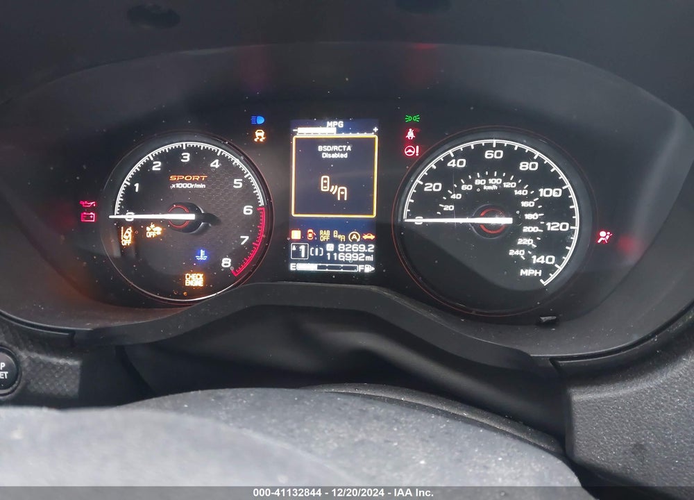 2019 SUBARU FORESTER SPORT VIN: JF2SKAKC3KH504158