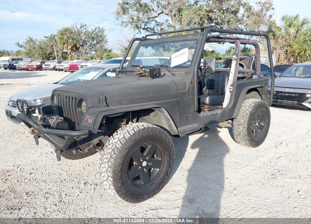 2000 ANGLER JEEP WR SPORT VIN: 1J4FA49S4YP786482