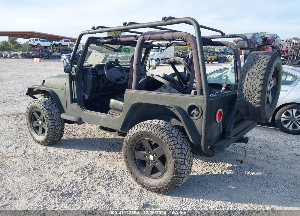 2000 ANGLER JEEP WR SPORT VIN: 1J4FA49S4YP786482