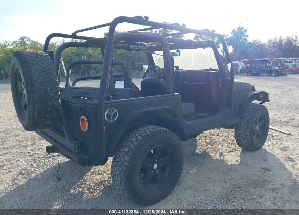 2000 ANGLER JEEP WR SPORT VIN: 1J4FA49S4YP786482