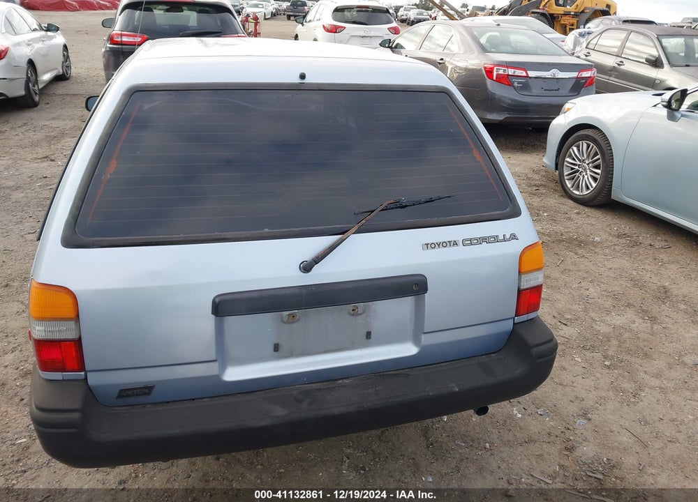 1988 TOYOTA COROLLA DLX VIN: JT2AE92W8J3053713