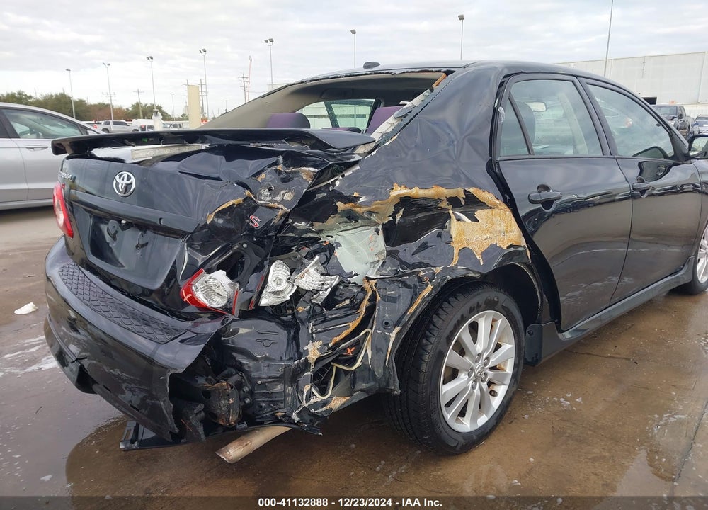2009 TOYOTA COROLLA S VIN: 2T1BU40E89C031743