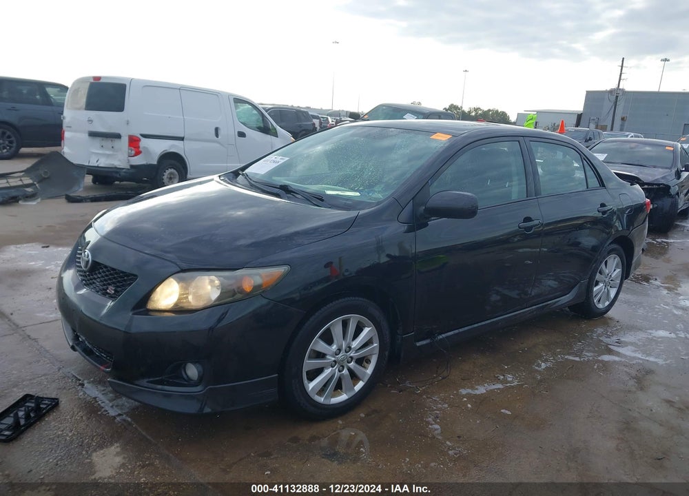 2009 TOYOTA COROLLA S VIN: 2T1BU40E89C031743