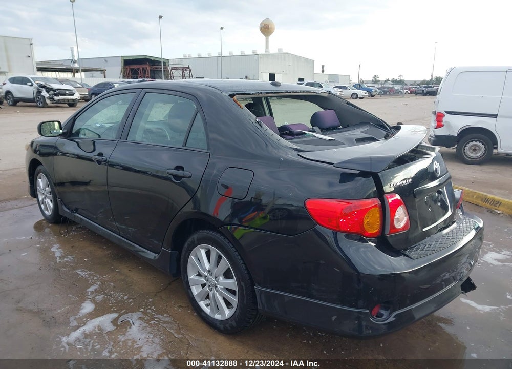 2009 TOYOTA COROLLA S VIN: 2T1BU40E89C031743