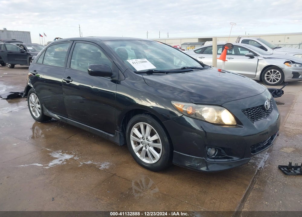 2009 TOYOTA COROLLA S VIN: 2T1BU40E89C031743