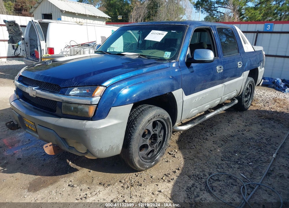 2002 CHEVROLET AVALANCHE 1500 VIN: 3GNEC13T92G231185