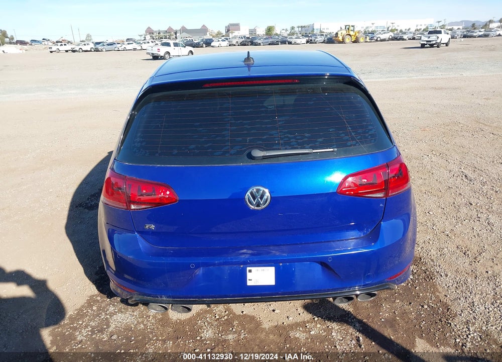 2017 VOLKSWAGEN GOLF R 4-DOOR W/DCC & NAVIGATION VIN: WVWVF7AU8HW176575