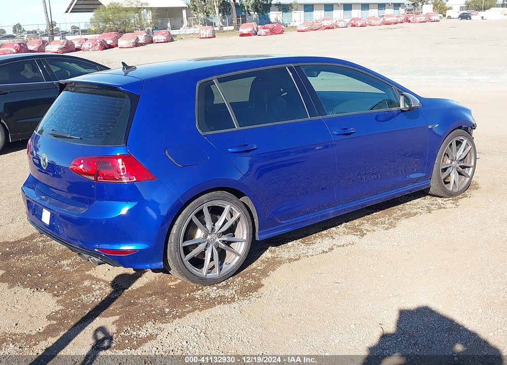 2017 VOLKSWAGEN GOLF R 4-DOOR W/DCC & NAVIGATION VIN: WVWVF7AU8HW176575
