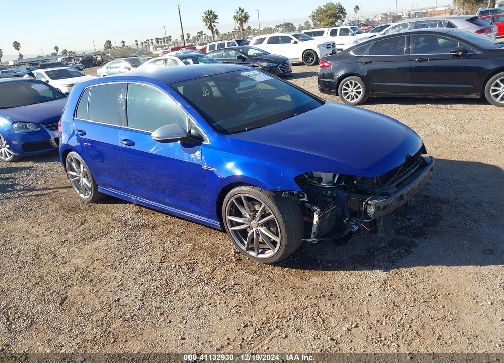 2017 VOLKSWAGEN GOLF R 4-DOOR W/DCC & NAVIGATION VIN: WVWVF7AU8HW176575