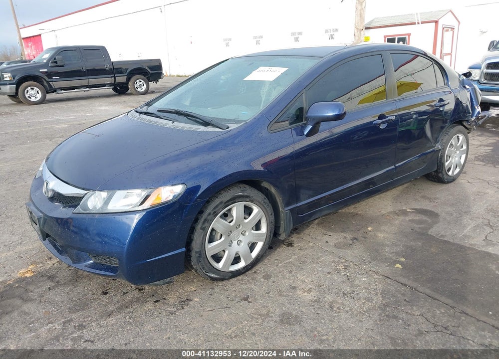 2010 HONDA CIVIC LX VIN: 19XFA1F5XAE017283
