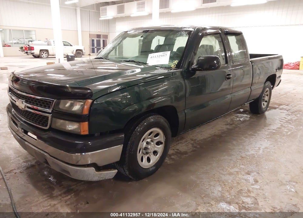2006 CHEVROLET SILVERADO 1500 WORK TRUCK VIN: 1GCEC19X76Z244123