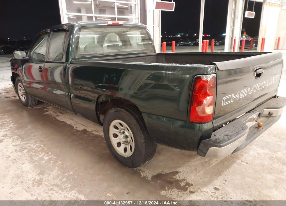 2006 CHEVROLET SILVERADO 1500 WORK TRUCK VIN: 1GCEC19X76Z244123