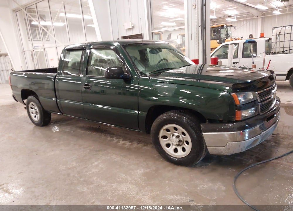 2006 CHEVROLET SILVERADO 1500 WORK TRUCK VIN: 1GCEC19X76Z244123